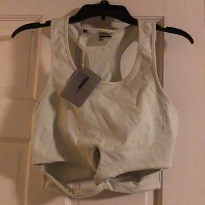 Gymshark pastel crop top